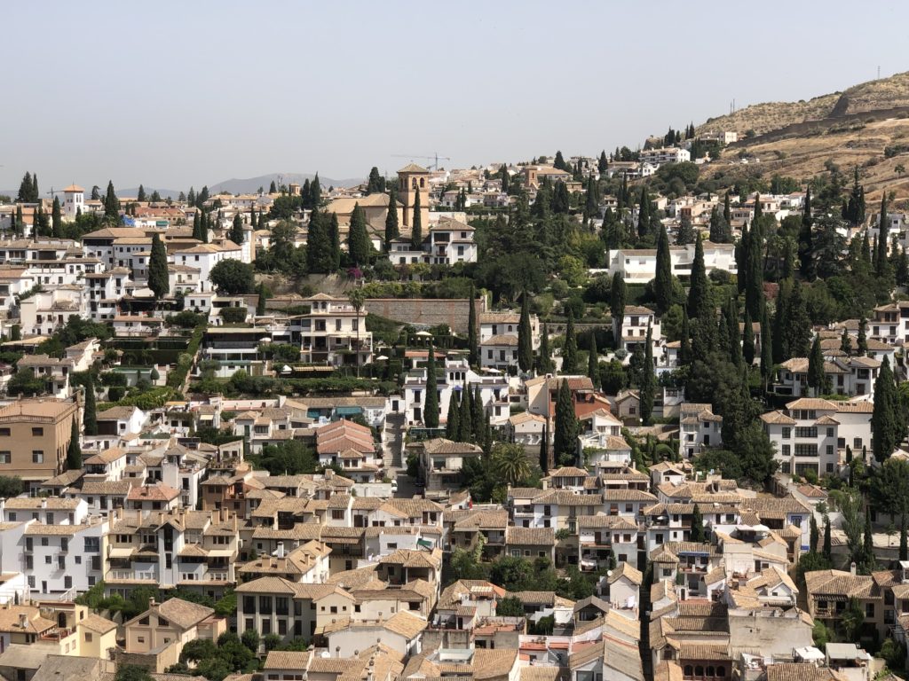 Granada, vedere panoramică